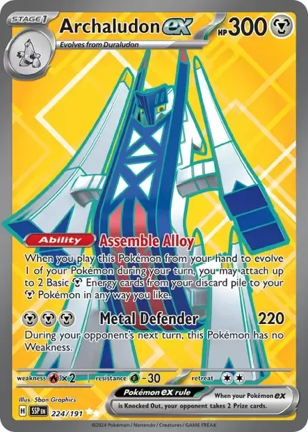Surging Sparks SSPEN - Archaludon EX