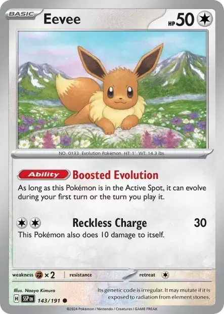 Surging Sparks SSPEN - Eevee