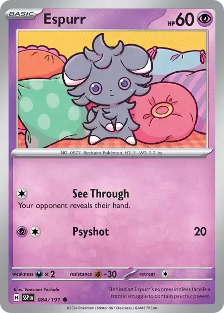 Surging Sparks SSPEN - Espurr