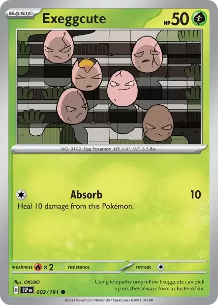 Surging Sparks SSPEN - Exeggcute