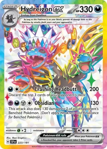 Surging Sparks SSPEN - Hydreigon EX