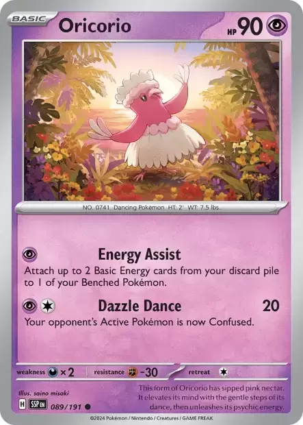 Surging Sparks SSP - Oricorio