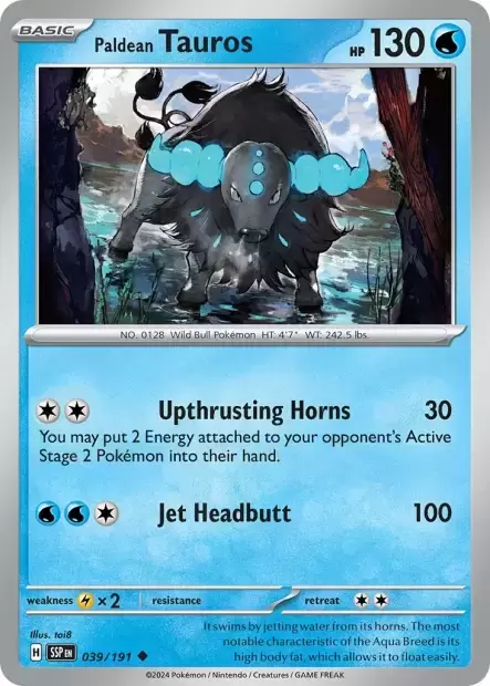 Surging Sparks SSPEN - Paldean Tauros