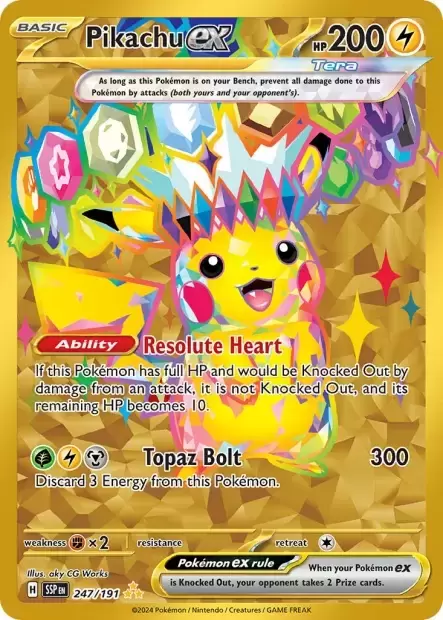Surging Sparks SSPEN - Pikachu EX