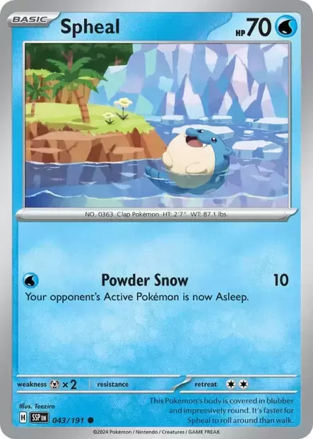 Surging Sparks SSPEN - Spheal