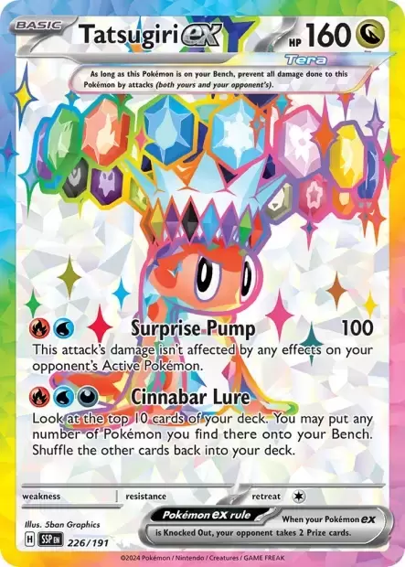 Surging Sparks SSPEN - Tatsugiri EX