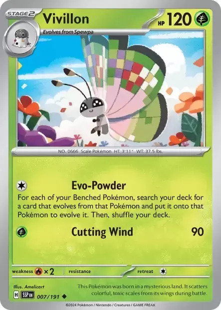 Surging Sparks SSPEN - Vivillon