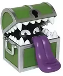 Dragon Quest - Monster Museum - Tirelire lumineuse : coffre au trésor vert