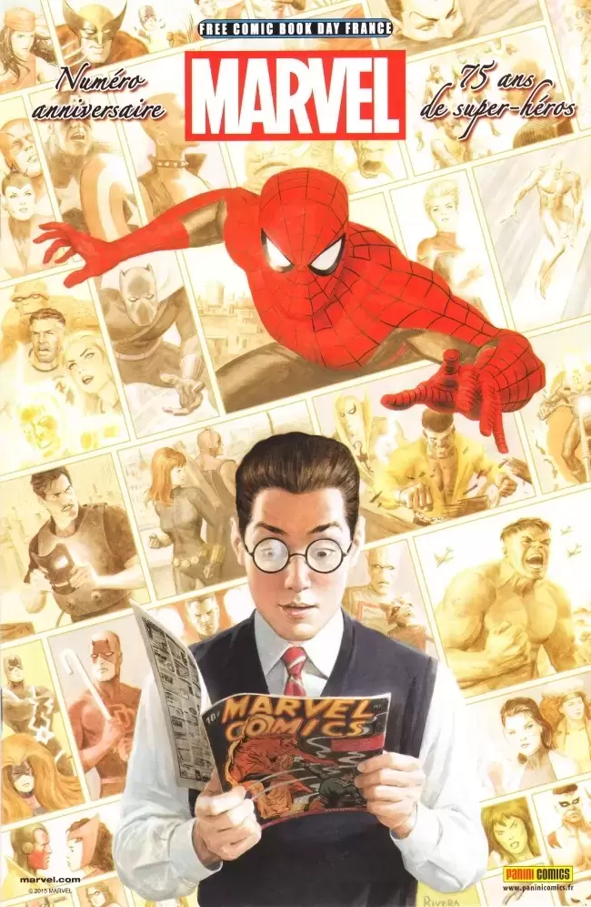 Free Comics Book Day 2015 - Marvel - Numéro anniversaire - 75 ans de super-héros