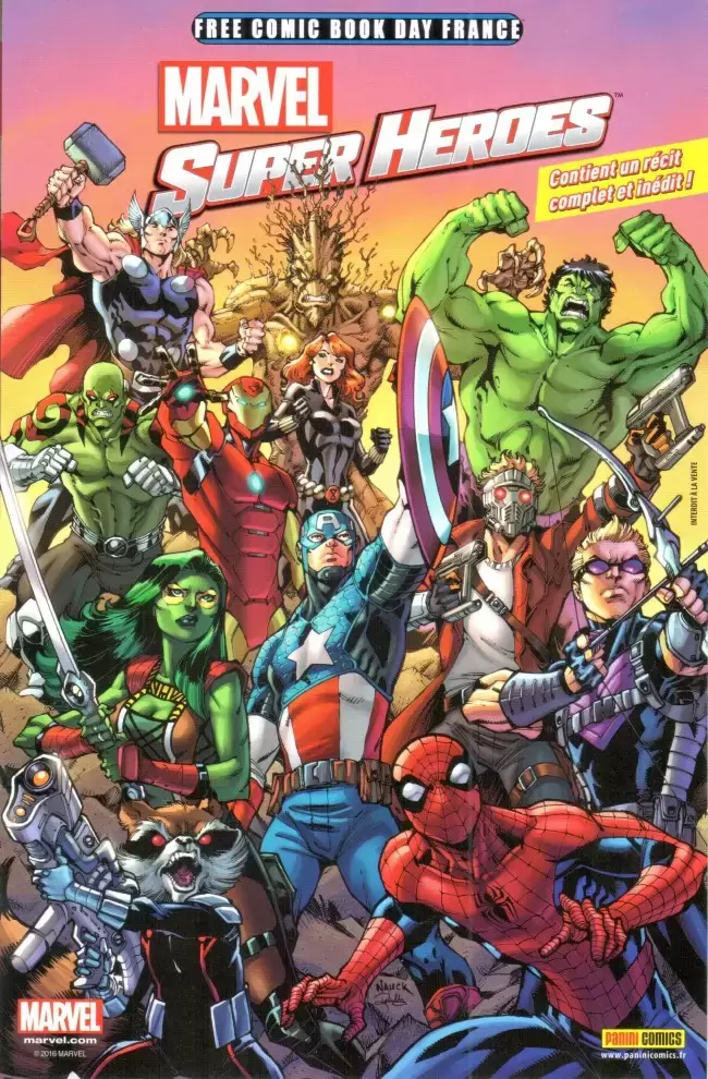Free Comics Book Day 2016 - Marvel Super Heroes