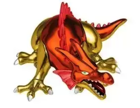 Dragon Quest - Monster Museum - Dragon orange