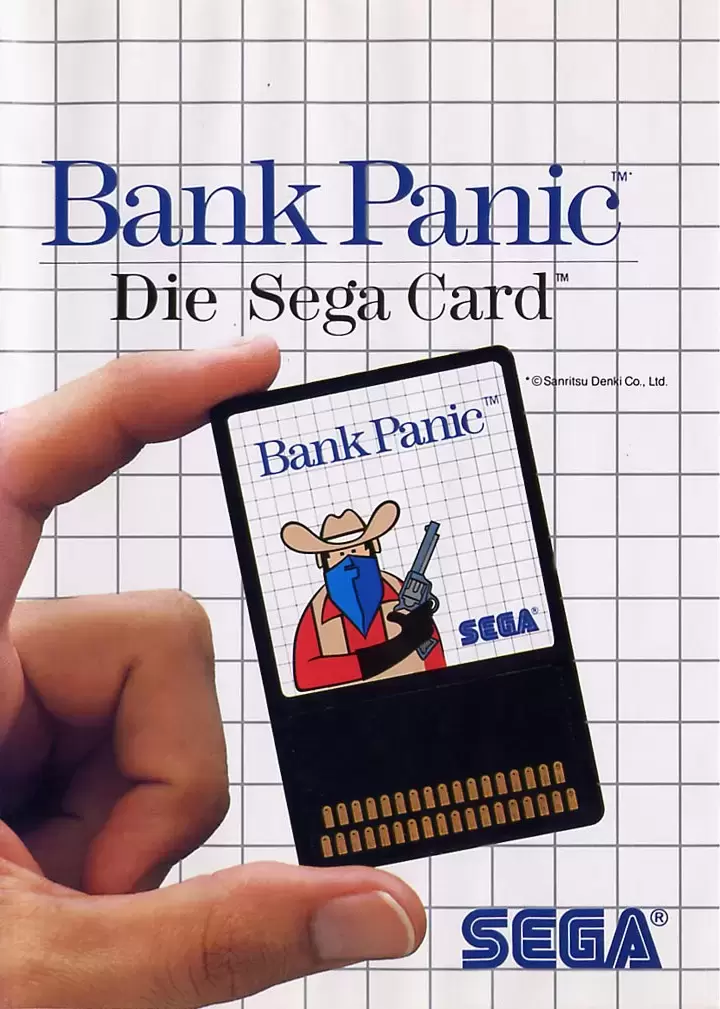 DE - Jeux Master System Allemands - Bank Panic