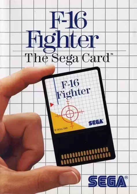 DE - German Master System Games - F-16 Fighter