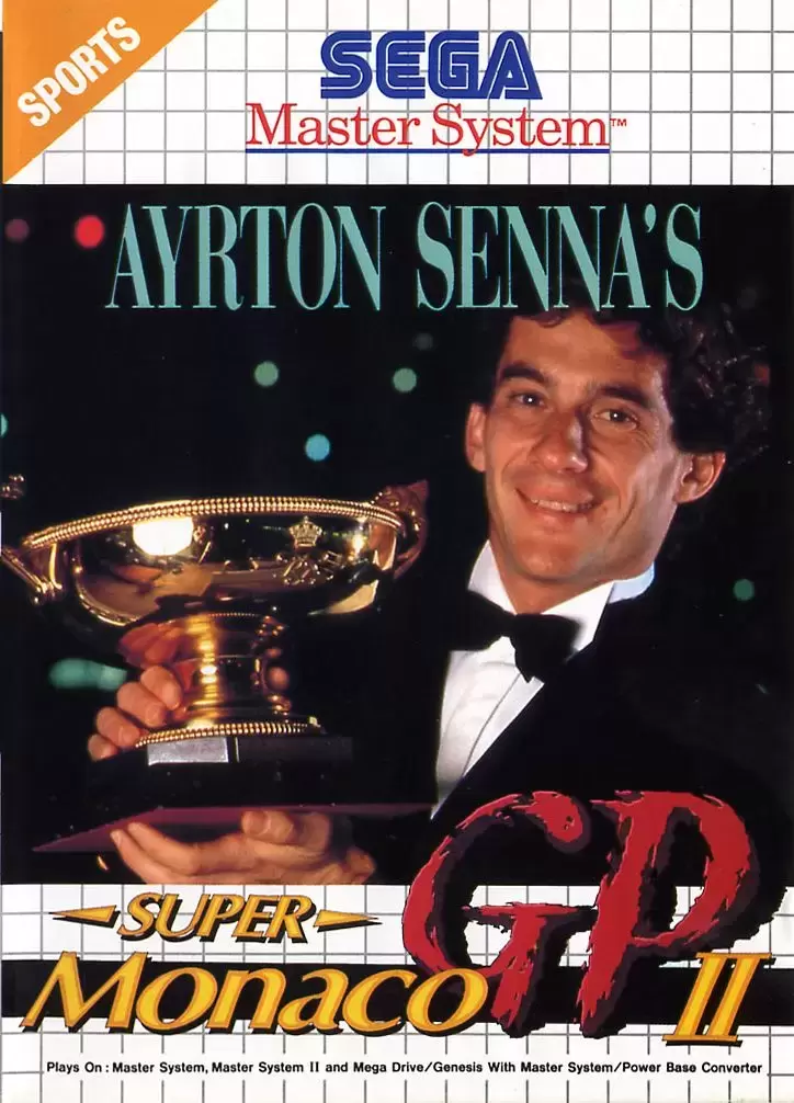 EUR - European Master System Games - Ayrton Senna\'s Super Monaco GP 2