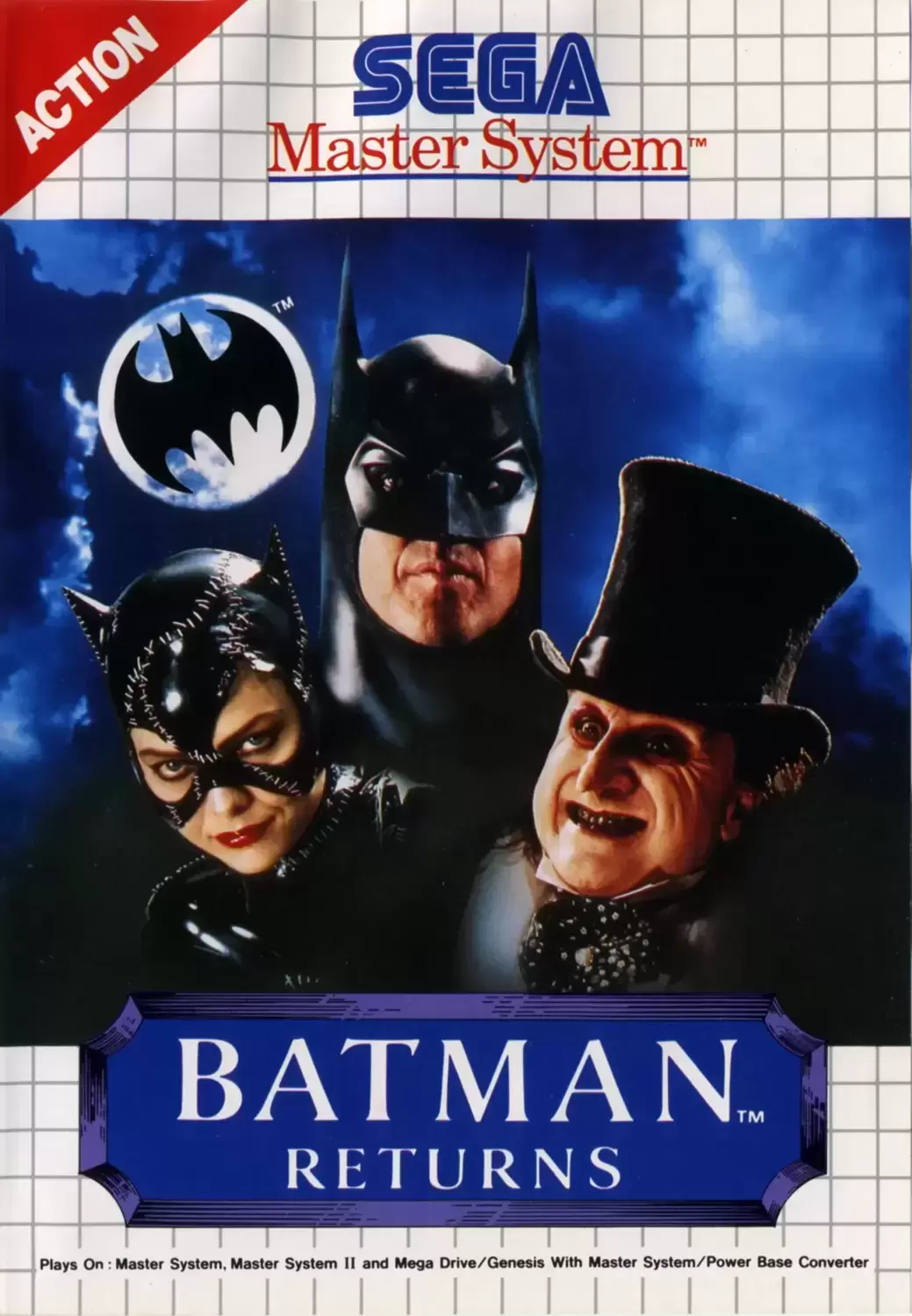 EUR - Jeux SEGA Master System Europe - Batman Returns