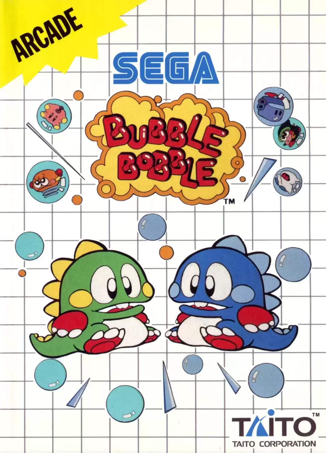 EUR - European Master System Games - Bubble Bobble