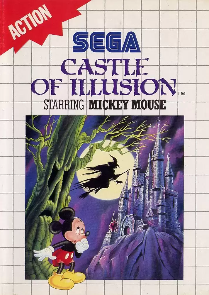 EUR - European Master System Games - Castle of illusion - Master System