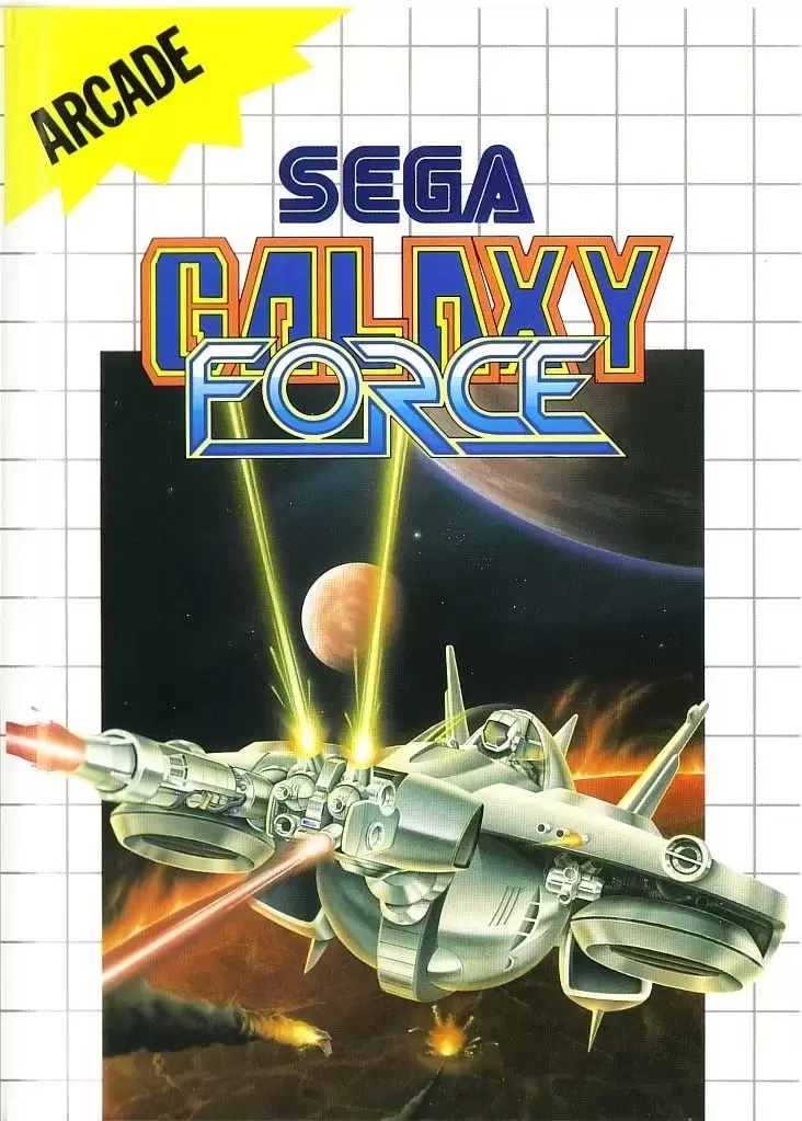 EUR - European Master System Games - Galaxy Force
