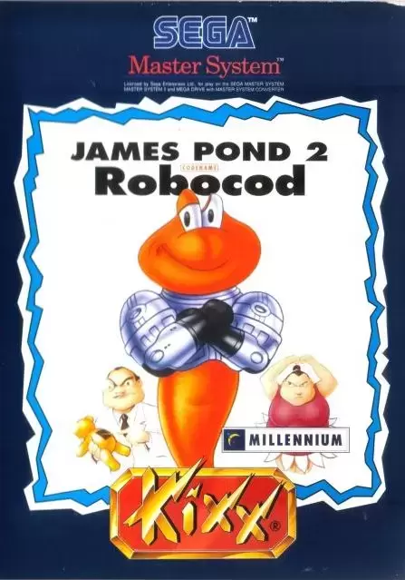 EUR - European Master System Games - James Pond 2: Codename RoboCod (Kixx)