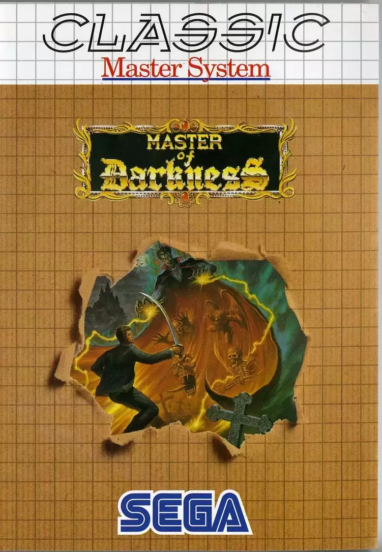EUR - European Master System Games - Master of Darkness (Classic)