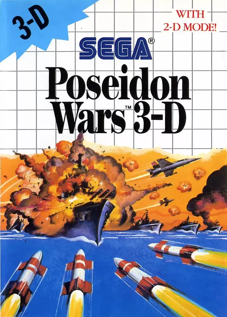EUR - European Master System Games - Poseidon Wars 3-D