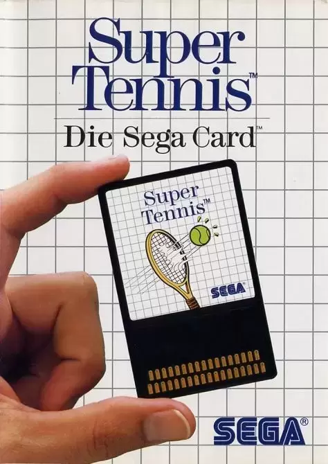 DE - German Master System Games - Super Tennis