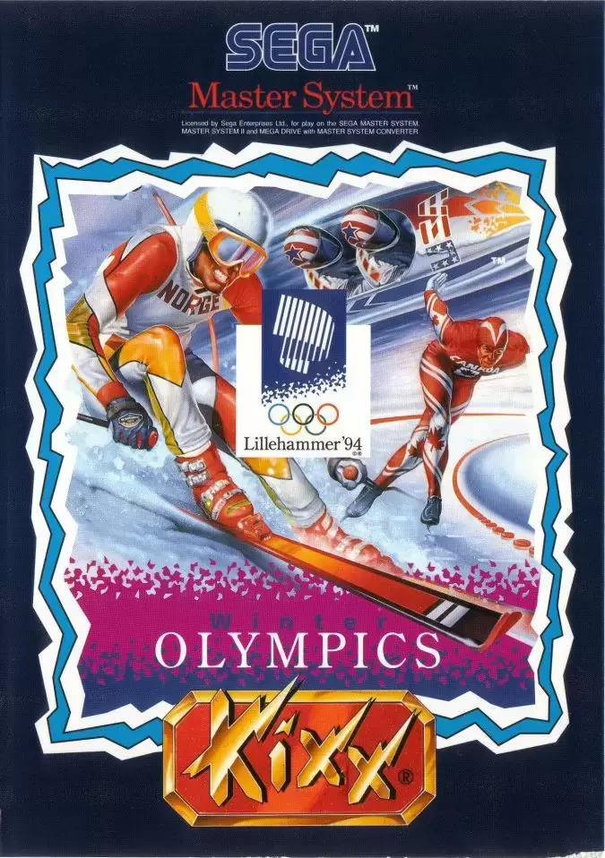 EUR - European Master System Games - Winter Olympics: Lillehammer \'94 (Kixx)