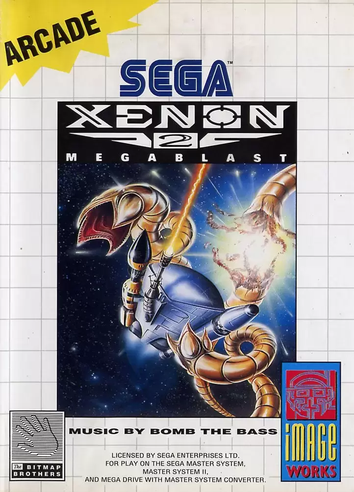 EUR - Jeux SEGA Master System Europe - Xenon 2: Megablast