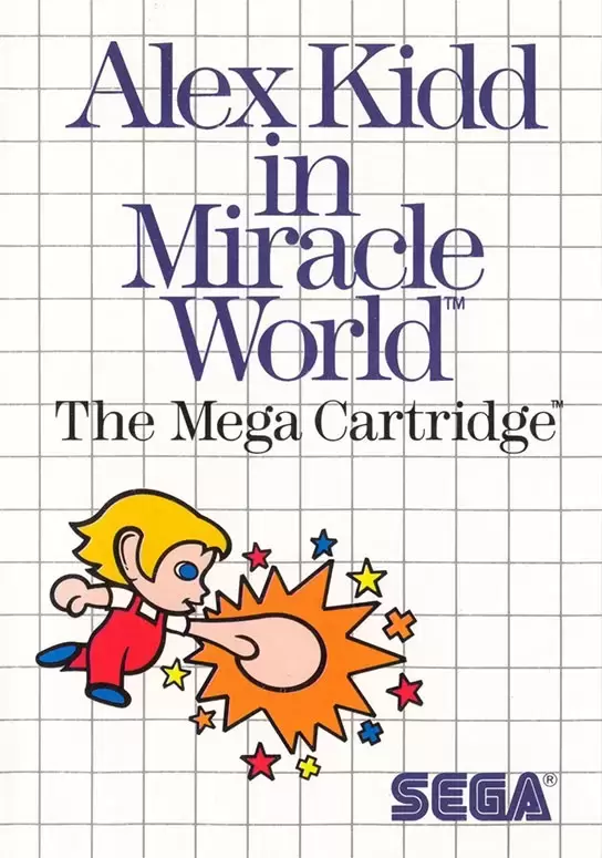 EUR - European Master System Games - Alex Kidd in Miracle World