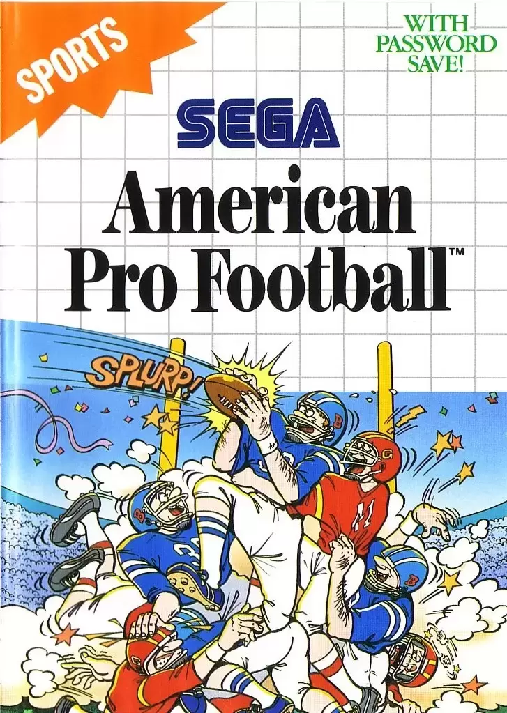 EUR - European Master System Games - American Pro Football