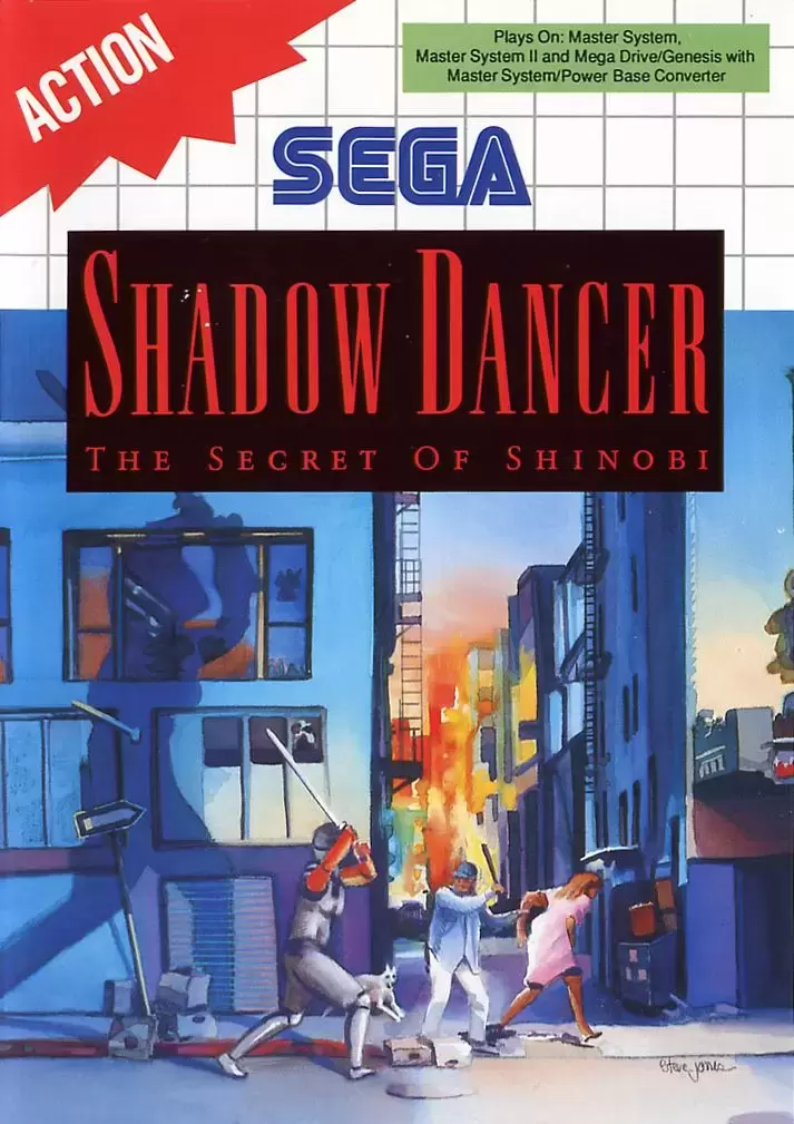 EUR - European Master System Games - Shadow Dancer