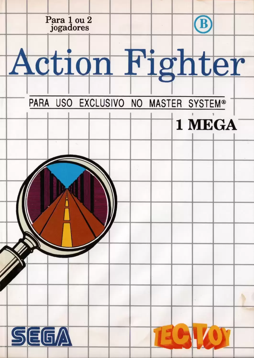Tectoy - Brazilian Master System Games - Action Fighter