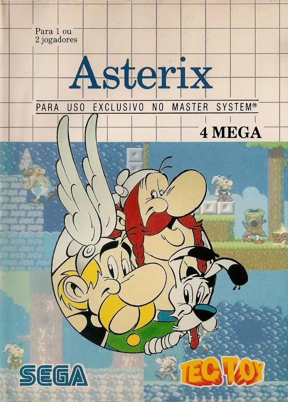 Tectoy - Jeux Master System Brésil - Asterix