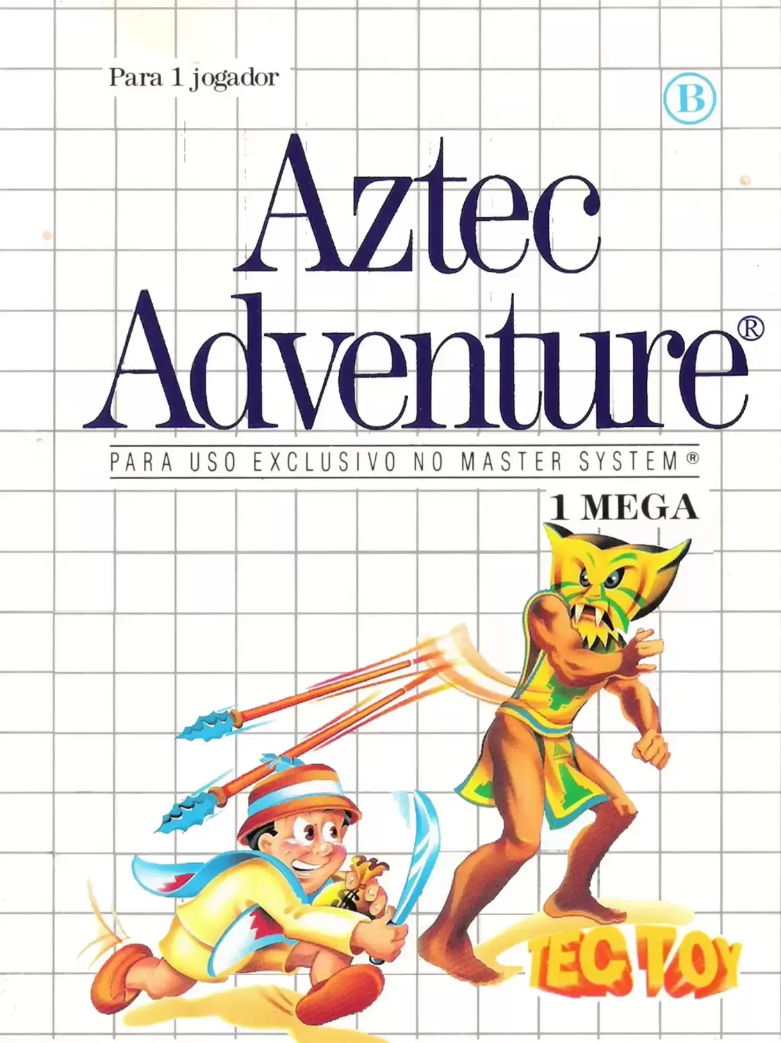 Tectoy - Jeux Master System Brésil - Aztec Adventure