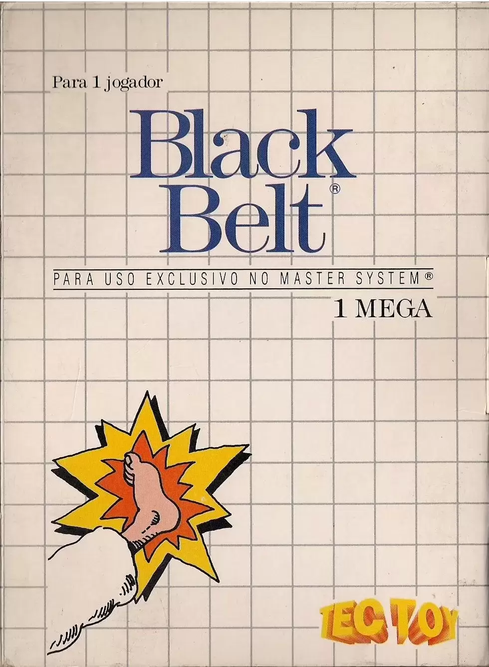 Tectoy - Jeux Master System Brésil - Black Belt