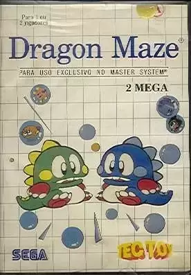 Tectoy - Brazilian Master System Games - Bubble Bobble