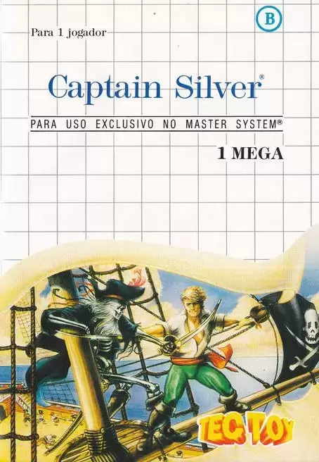 Tectoy - Jeux Master System Brésil - Captain Silver