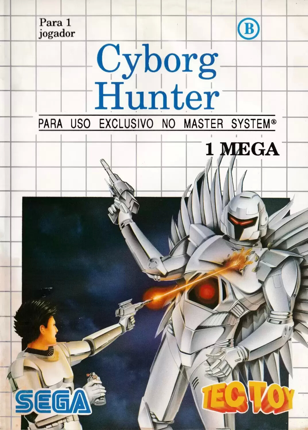 Tectoy - Jeux Master System Brésil - Cyborg Hunter