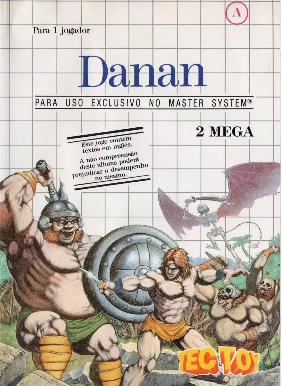 Tectoy - Jeux Master System Brésil - Danan: The Jungle Fighter