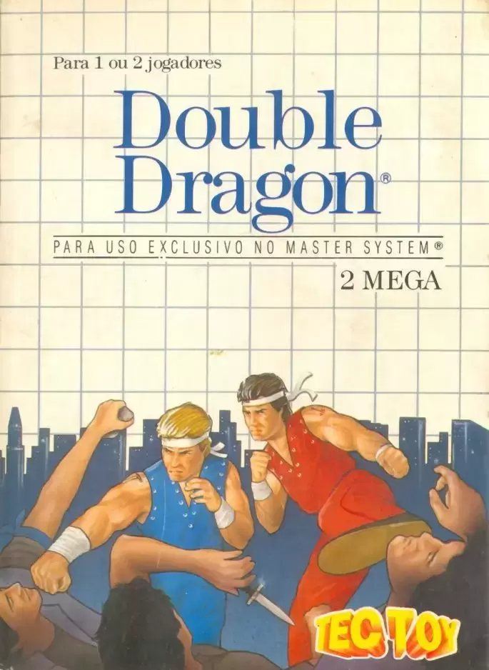Tectoy - Jeux Master System Brésil - Double Dragon