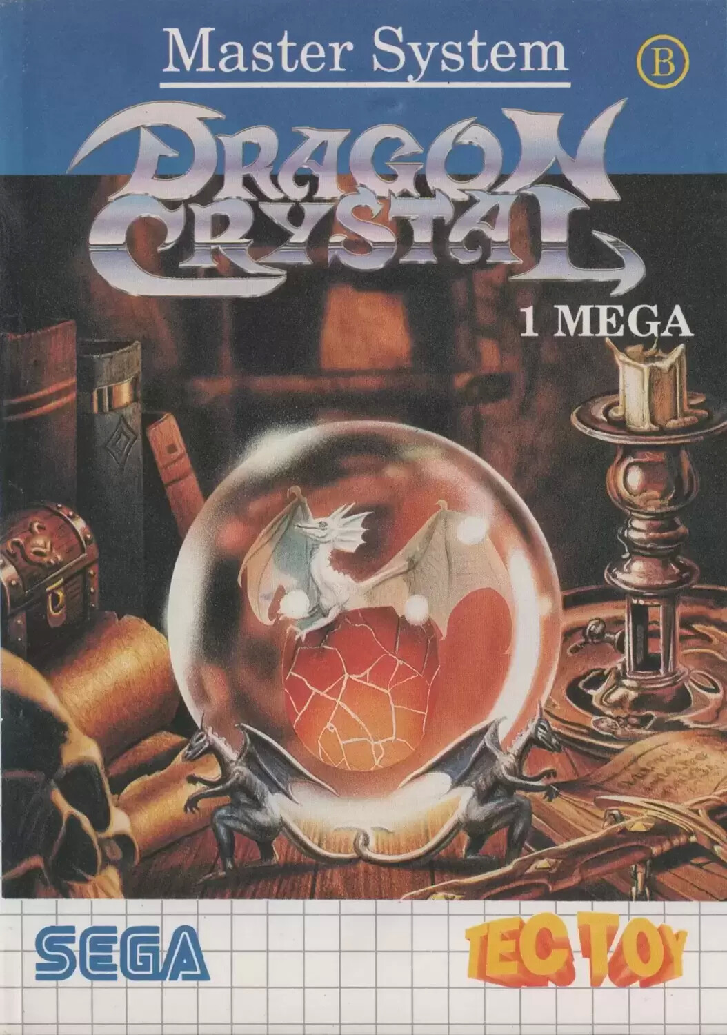 Tectoy - Jeux Master System Brésil - Dragon Crystal