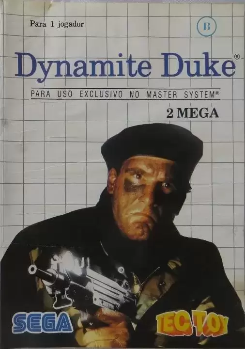 Tectoy - Jeux Master System Brésil - Dynamite Duke