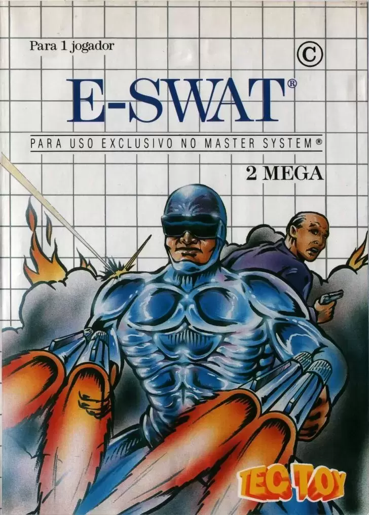 Tectoy - Jeux Master System Brésil - E-SWAT