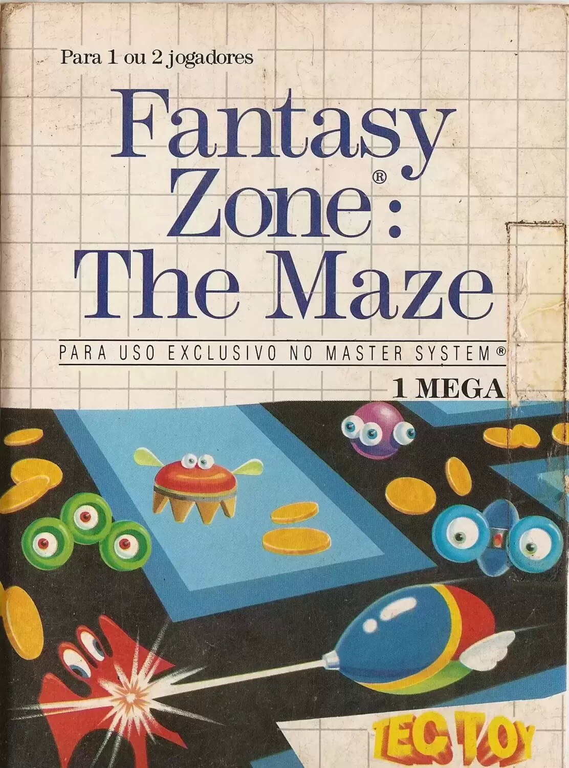 Tectoy - Jeux Master System Brésil - Fantasy Zone: The Maze