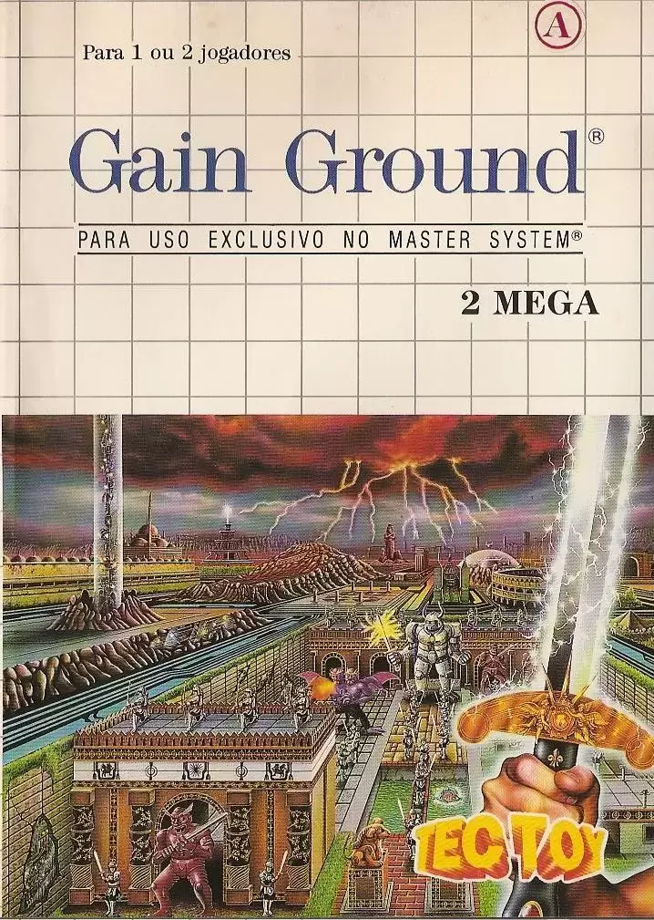Tectoy - Jeux Master System Brésil - Gain Ground