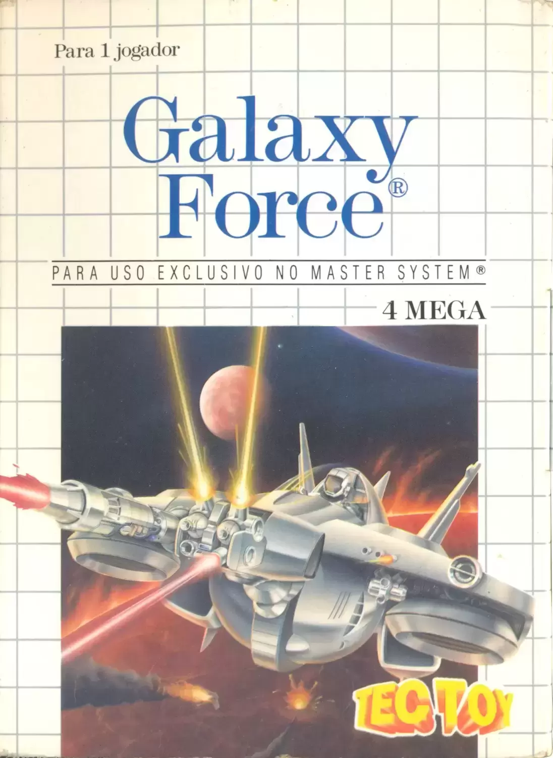 Tectoy - Brazilian Master System Games - Galaxy Force