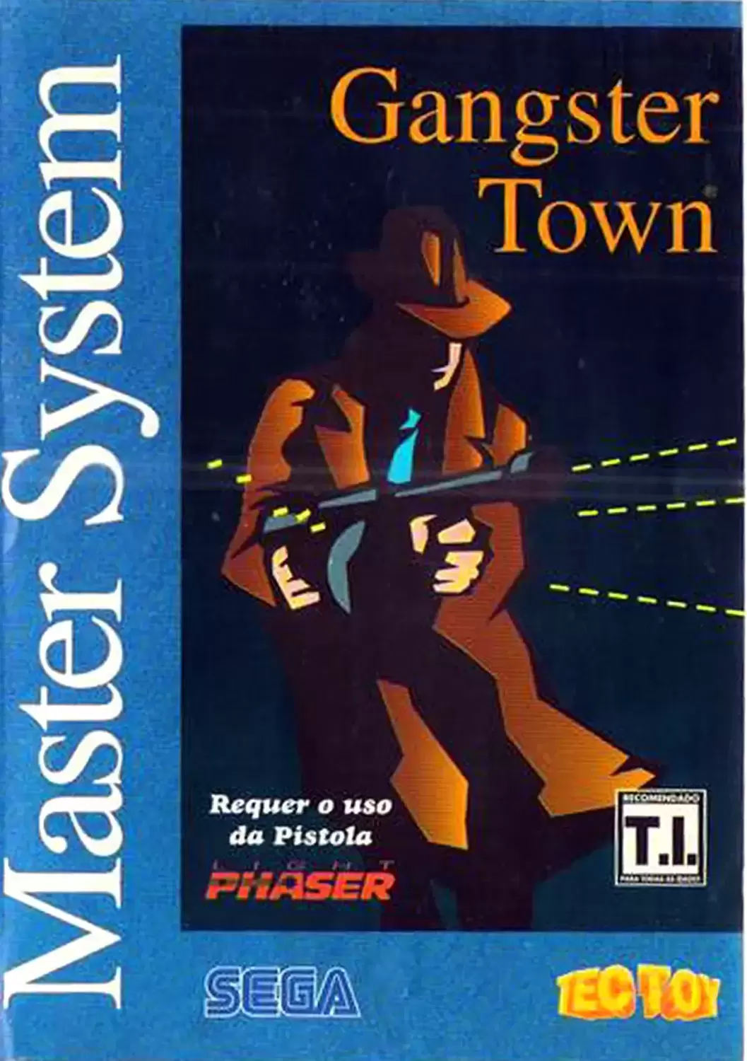 Tectoy - Jeux Master System Brésil - Gangster Town