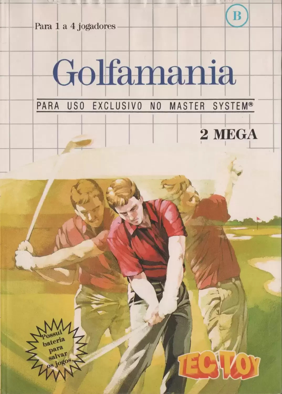 Tectoy - Jeux Master System Brésil - Golfamania