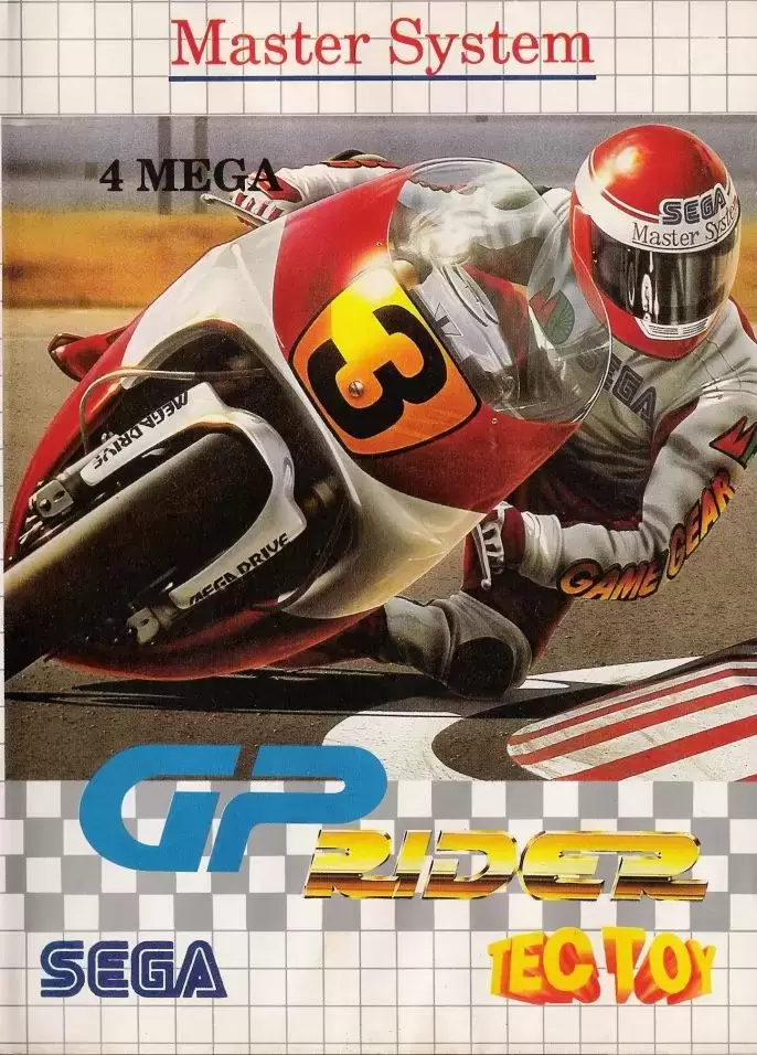 Tectoy - Jeux Master System Brésil - GP Rider