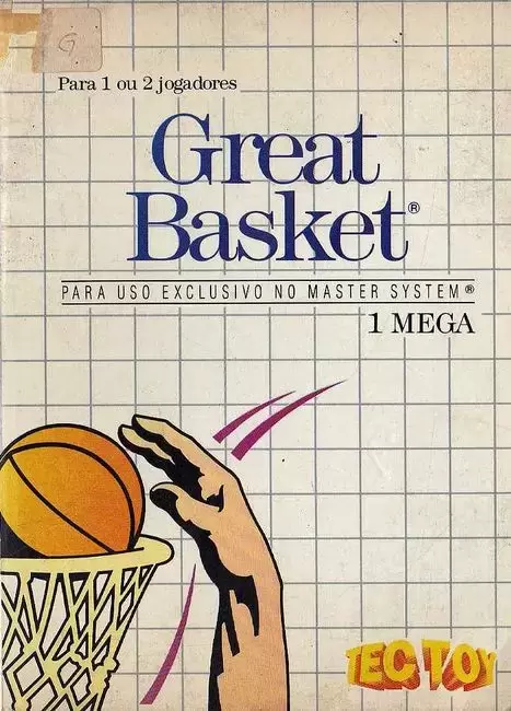 Tectoy - Jeux Master System Brésil - Great Basketball
